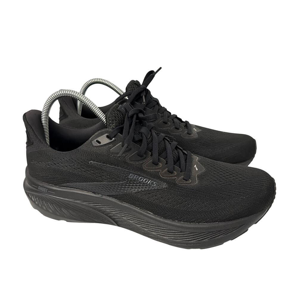 Brooks Ghost 17 Shoes Mens Size 11 D Black Ebony Running Sneakers